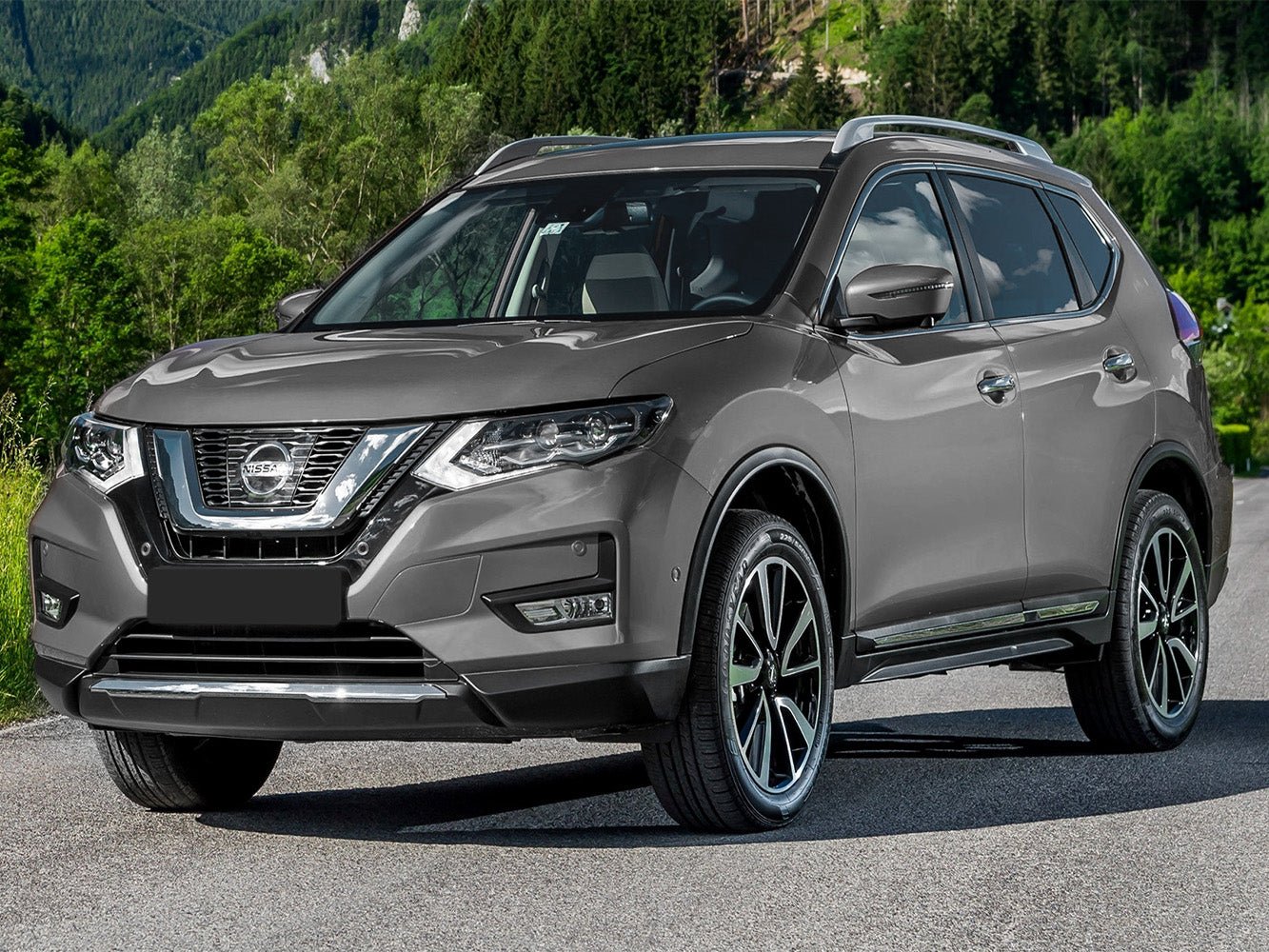Lastskydd Nissan X-Trail III (T32) facelift 2017–2021 – Svart (2/45139) | AVISA - Carlevel AB - Lastskydd
