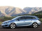 Lastskydd Opel Astra IV 5-dörrars sports tourer facelift 2012–2015 – Silver satin | AVISA - Carlevel AB - Lastskydd