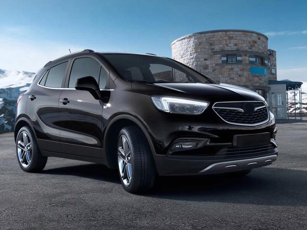 Lastskydd Opel Mokka X facelift 2016+ – Spegelpolerat silver | AVISA - Carlevel AB - Lastskydd