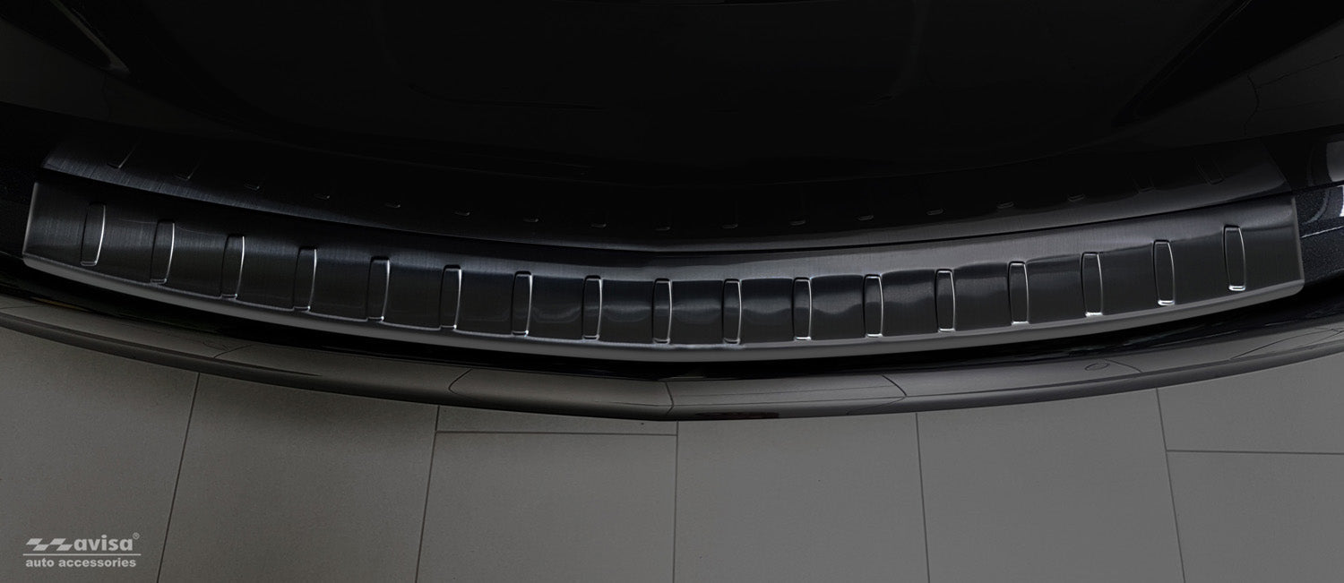 Lastskydd Opel Zafira C Tourer 2012–2016, facelift 2016+ – Svart | AVISA - Carlevel AB - Lastskydd