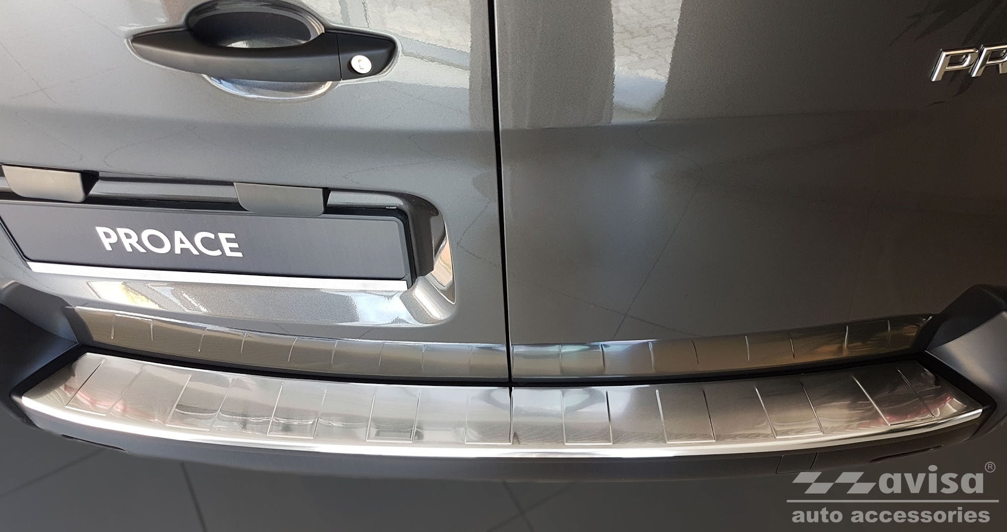 Lastskydd Opel Zafira Life 2019+ / Toyota Proace II furgon 2016+ – Silver satin | AVISA - Carlevel AB - Lastskydd