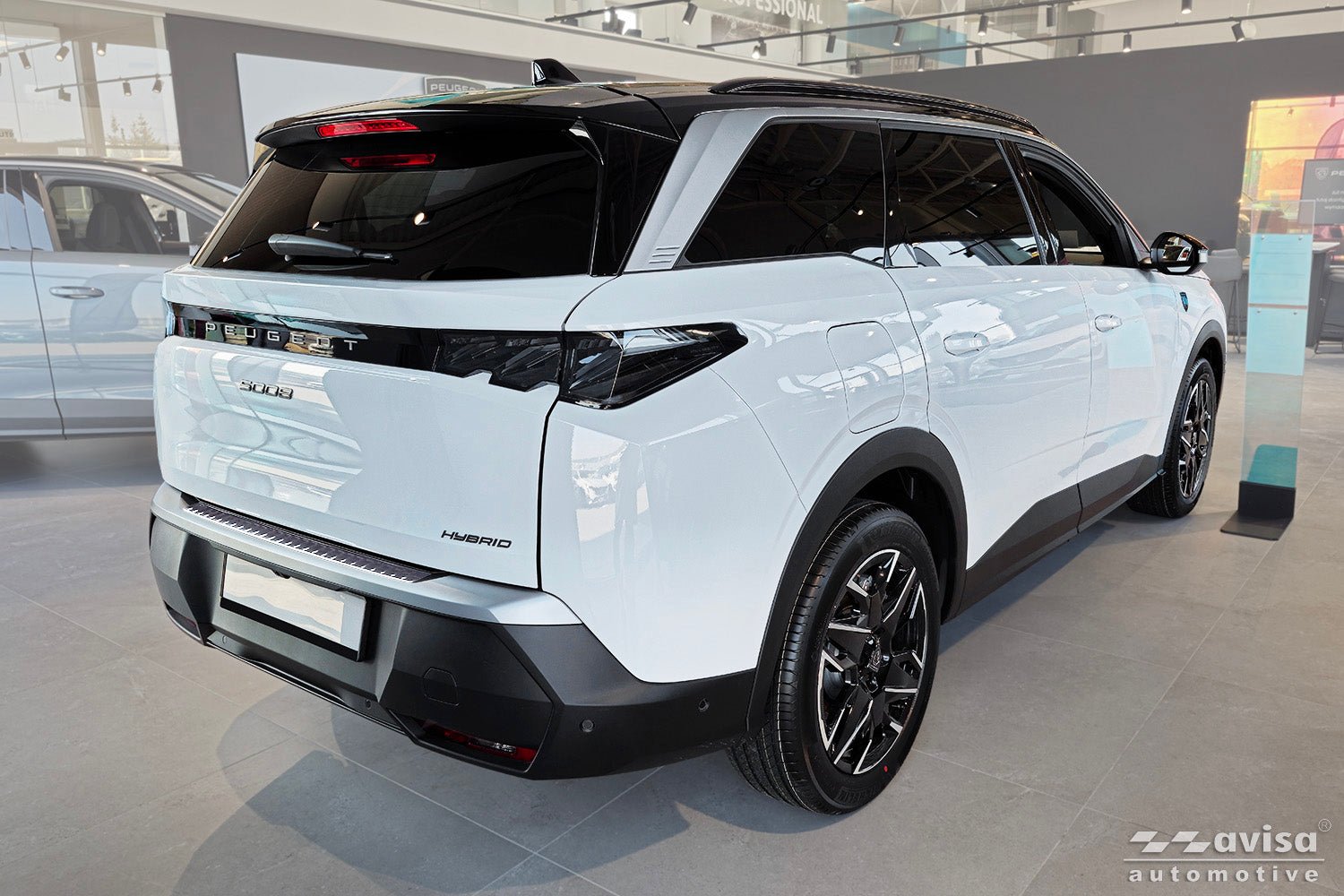 Lastskydd Peugeot 5008 III 2024+ – Silver satin | AVISA - Carlevel AB - Lastskydd
