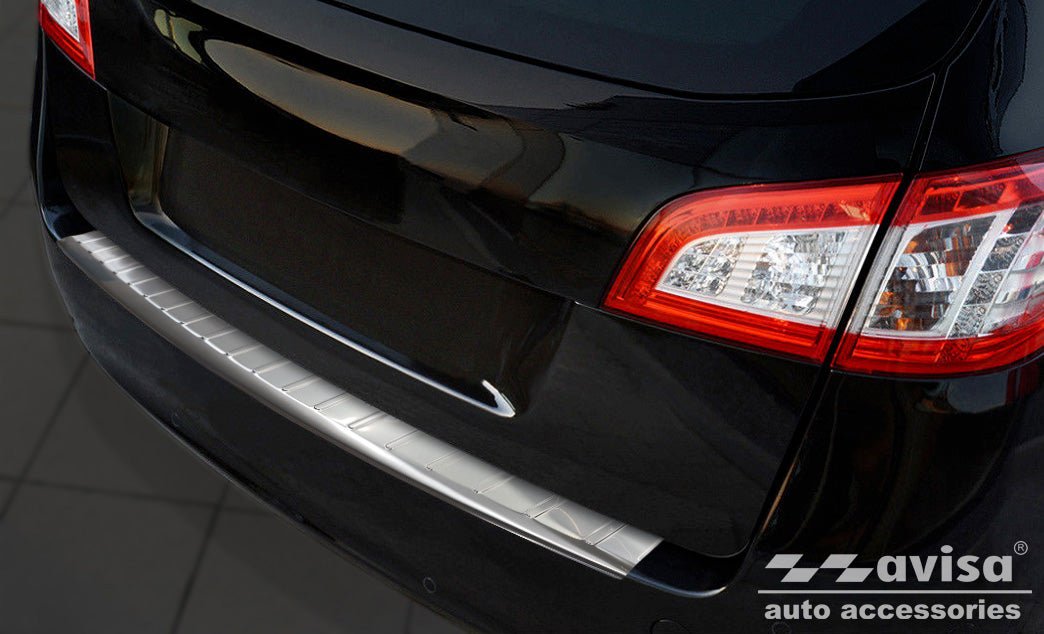 Lastskydd Peugeot 508 I SW 2011–2014, facelift 2014–2018/ Peugeot 508 I Rxh 2011–2014, facelift 2014–2018 – Silver satin | AVISA - Carlevel AB - Lastskydd
