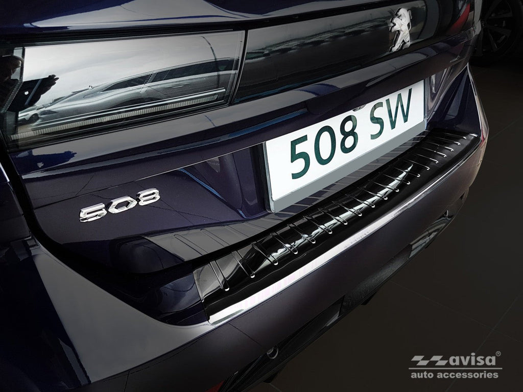 Lastskydd Peugeot 508 II SW 2018–2023 facelift 2023+ – Svart | AVISA - Carlevel AB - Lastskydd