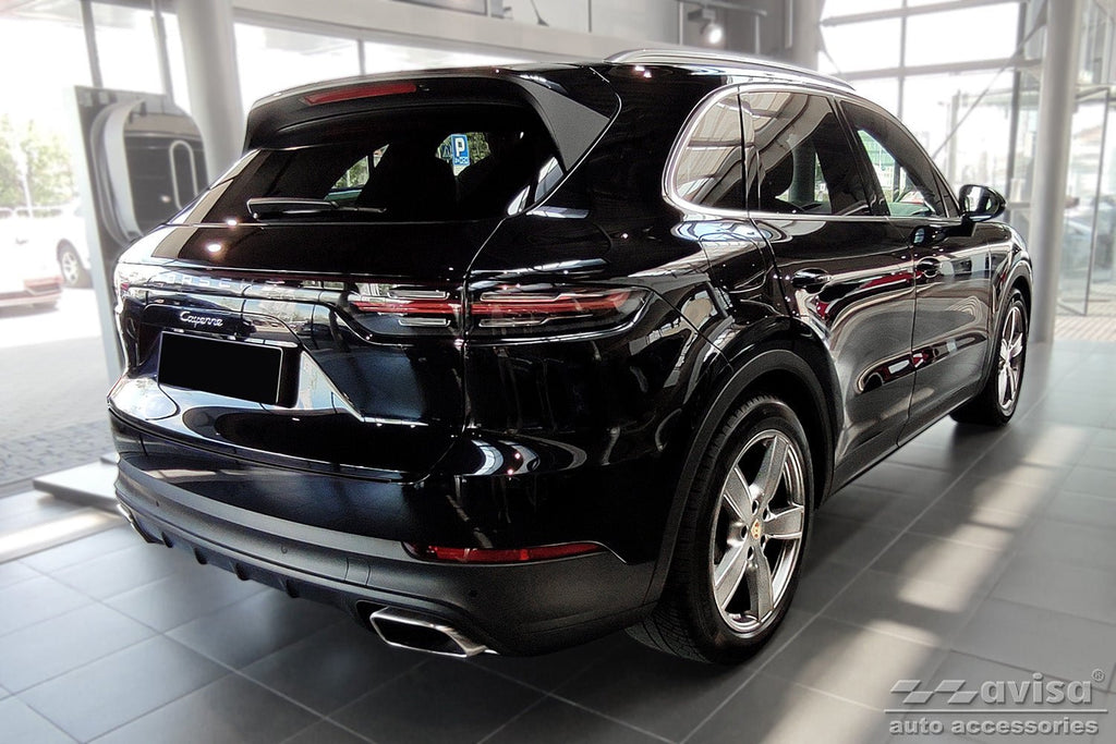 Lastskydd Porsche Cayenne III (P0536) 2017–2023 – Svart | AVISA - Carlevel AB - Lastskydd