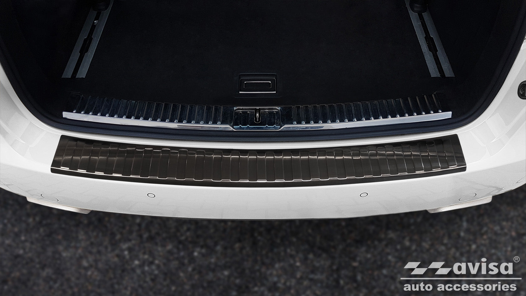 Lastskydd Porsche Cayenneii (92A) 2010–2014 – Svart (2/45051) | AVISA - Carlevel AB - Lastskydd