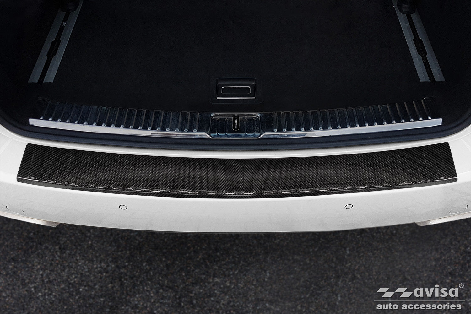 Lastskydd Porsche Cayenneii (92A) 2010–2014 – Svart (2/49278) | AVISA - Carlevel AB - Lastskydd