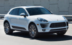 Lastskydd Porsche Macan 2013–2019, facelift 2019–2021, facelift 2021+ – Spegelblank steel, Röd&Svart Kolfiber | AVISA - Carlevel AB - Lastskydd