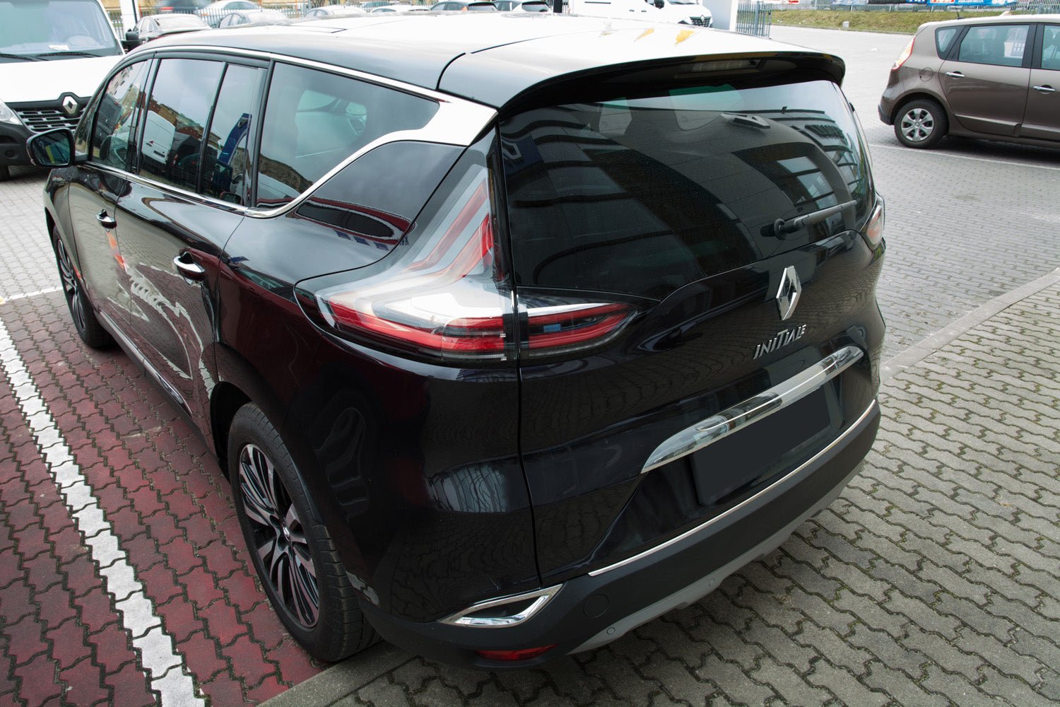 Lastskydd Renault Espace V Initiale 2015–2023 ( doesn’t fit to versionen med towing hook) – Silver satin | AVISA - Carlevel AB - Lastskydd
