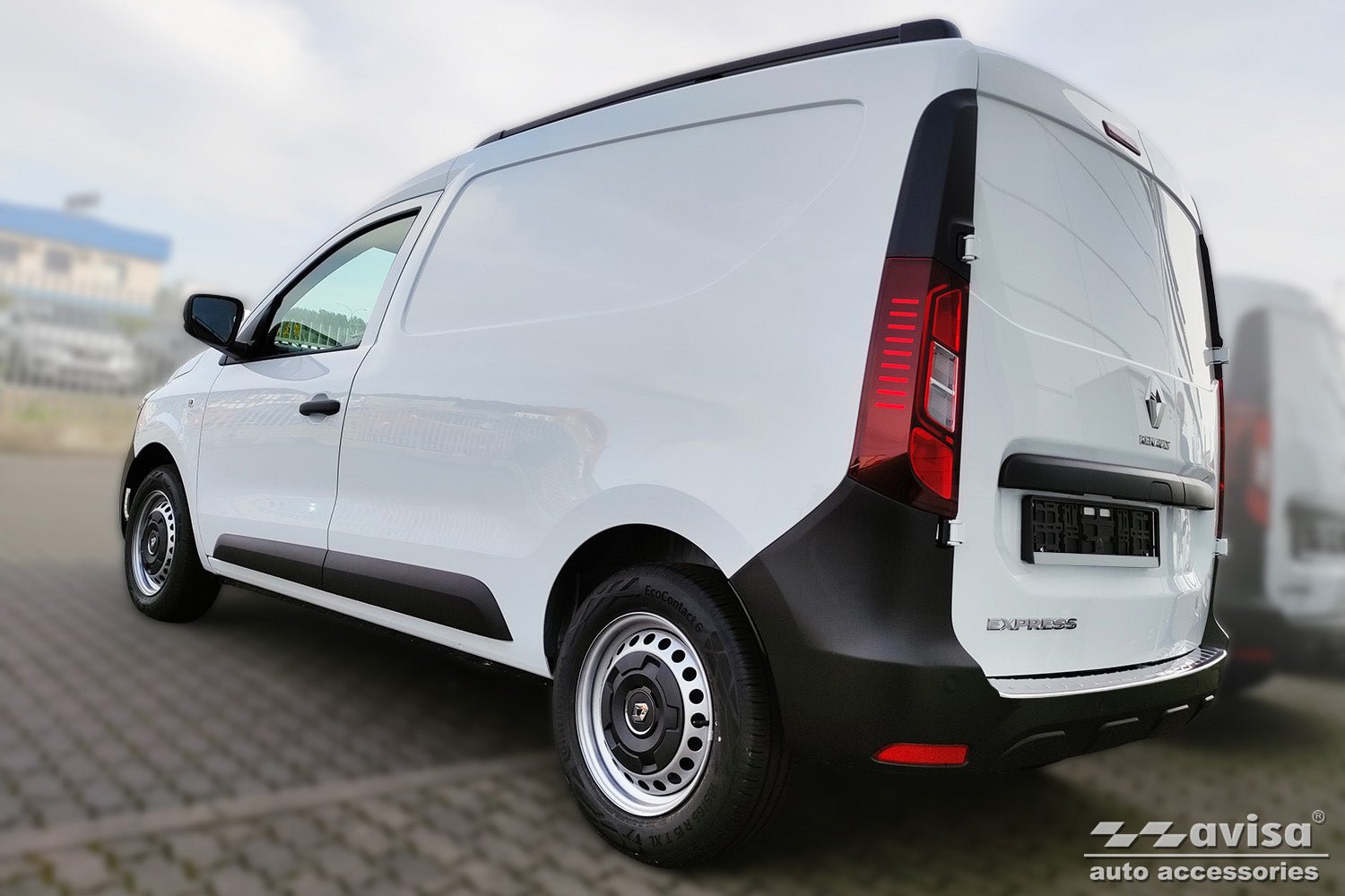 Lastskydd Renault Express Van furgon 4-dörrars 2021+ – Silver satin | AVISA - Carlevel AB - Lastskydd