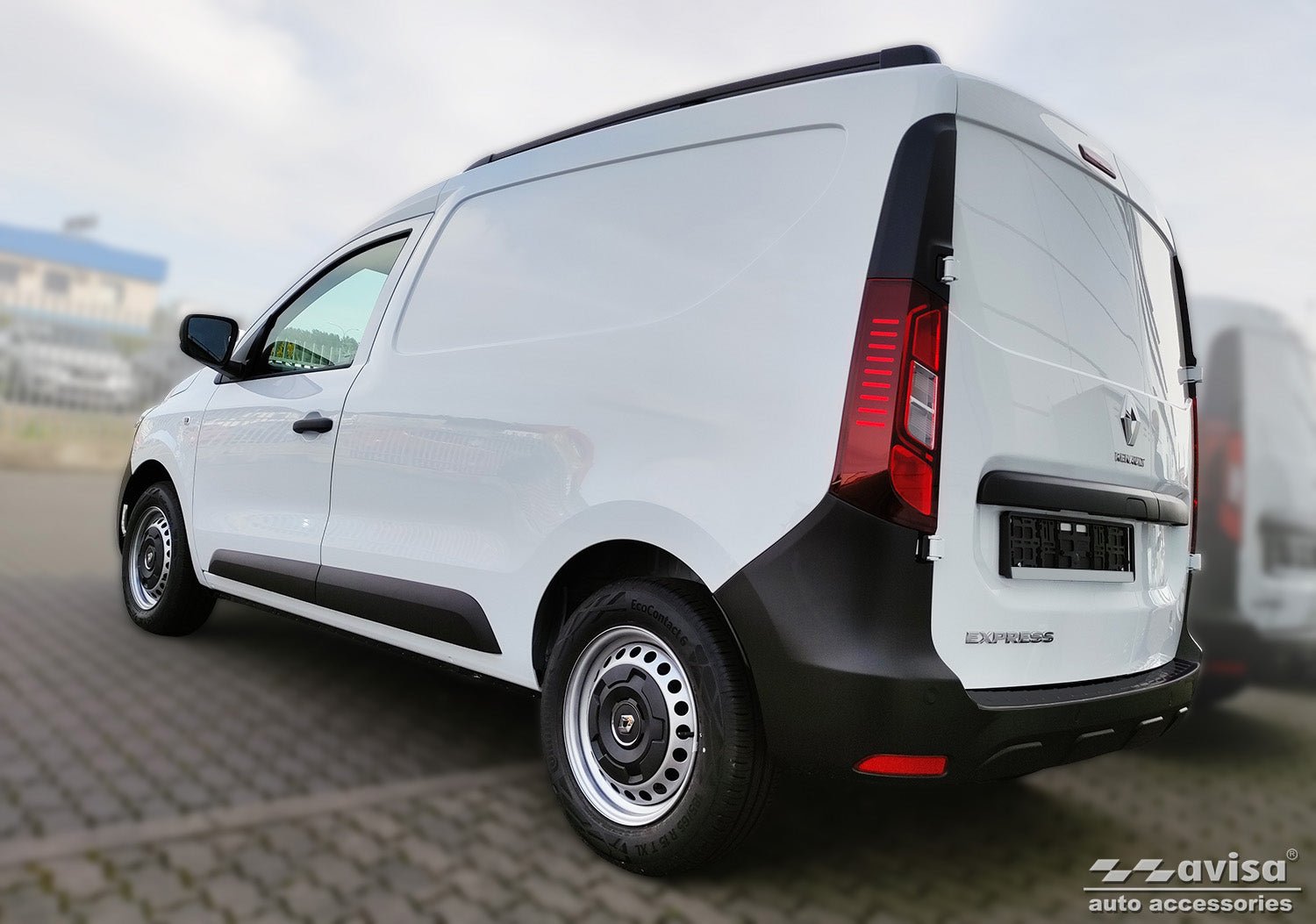 Lastskydd Renault Express Van furgon 4-dörrars 2021+ – Svart | AVISA - Carlevel AB - Lastskydd