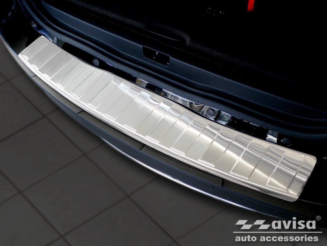 Lastskydd Renault Grand Scenic III minivan 2009–2013, facelift 2013–2016 – Silver satin | AVISA - Carlevel AB - Lastskydd
