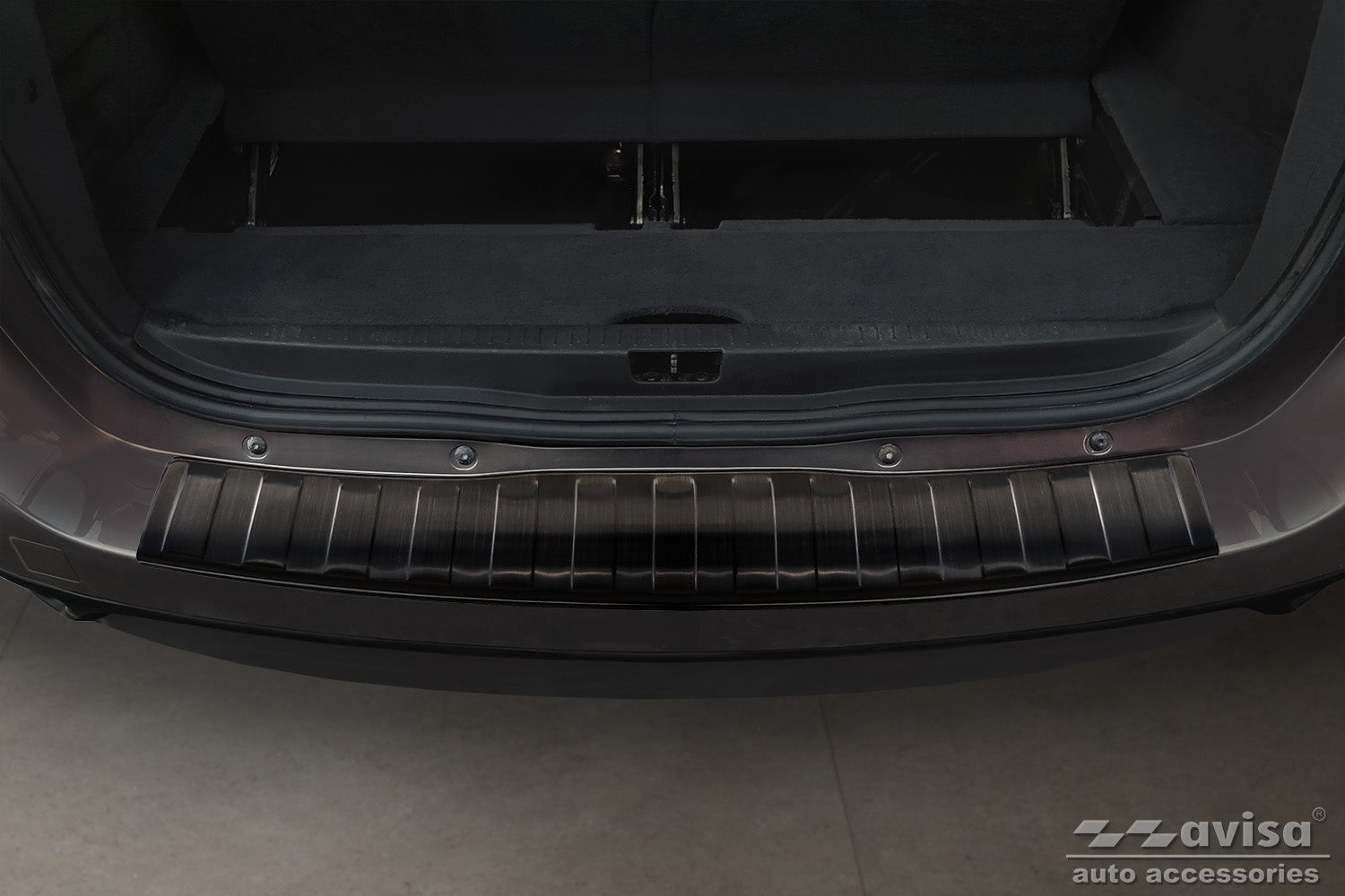Lastskydd Renault Grand Scenic III minivan 2009–2013, facelift 2013–2016 – Svart | AVISA - Carlevel AB - Lastskydd