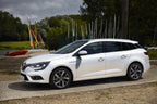 Lastskydd Renault IV Megane Grandtourer 2016–2020, facelift 2020+ – Silver satin | AVISA - Carlevel AB - Lastskydd