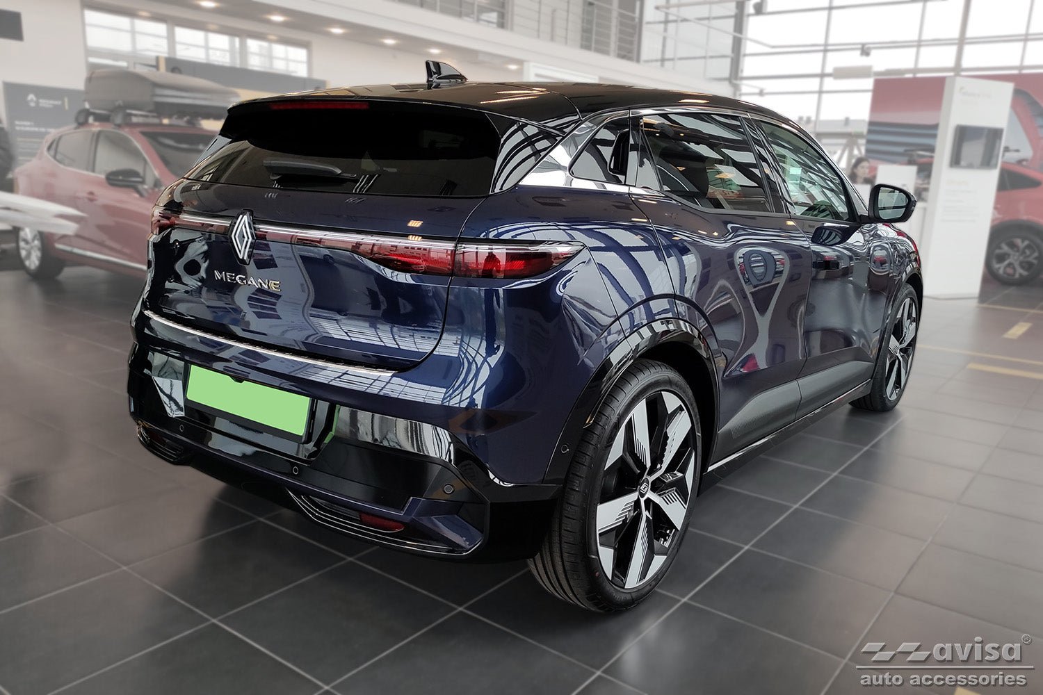 Lastskydd Renault Megane E-Tech Electric 2022+ – Silver | AVISA - Carlevel AB - Lastskydd