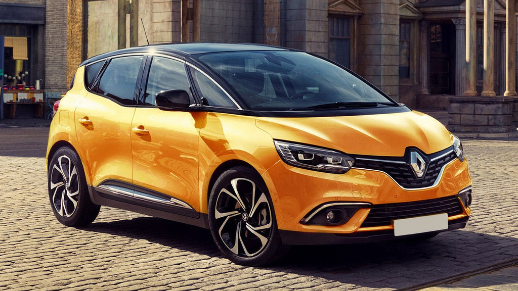 Lastskydd Renault Scenic IV 2016– 2023 – Silver satin | AVISA - Carlevel AB - Lastskydd