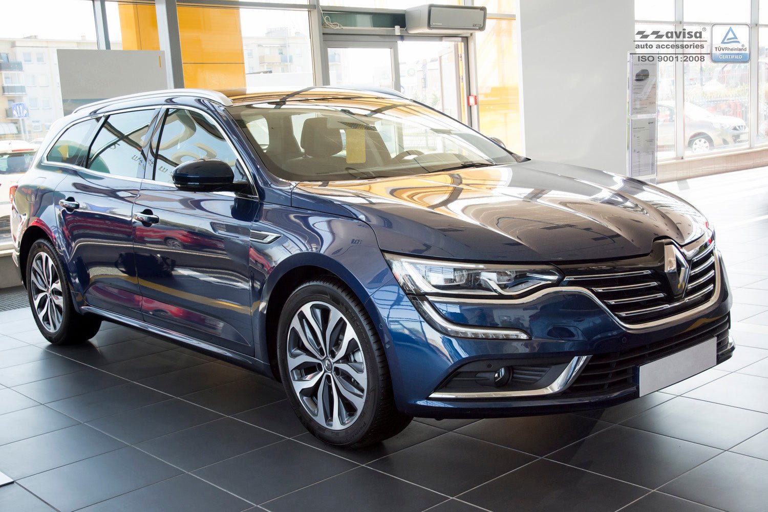 Lastskydd Renault Talisman grandtour 2016–2020, facelift 2020+ – Silver satin | AVISA - Carlevel AB - Lastskydd