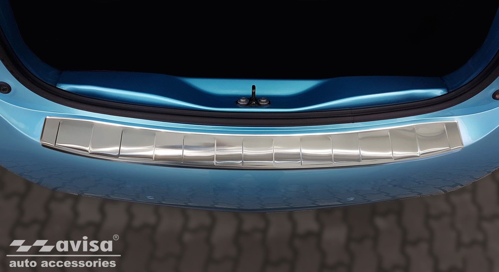 Lastskydd Renault Zoe halvkombi 5-dörrars facelift 2019+ – Silver satin | AVISA - Carlevel AB - Lastskydd