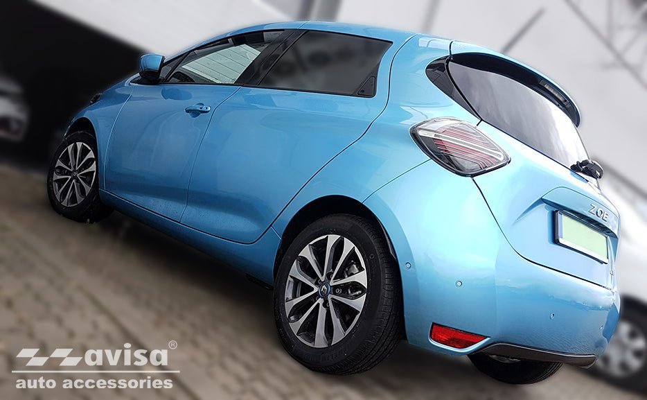 Lastskydd Renault Zoe halvkombi 5-dörrars facelift 2019+ – Silver satin | AVISA - Carlevel AB - Lastskydd