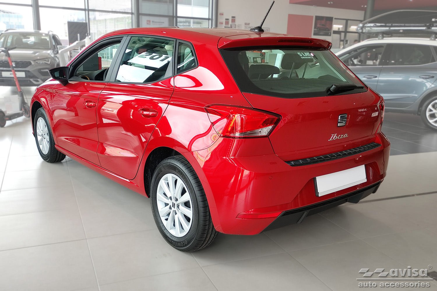 Lastskydd Seat Ibiza V facelift 2021+ – Svart | AVISA - Carlevel AB - Lastskydd