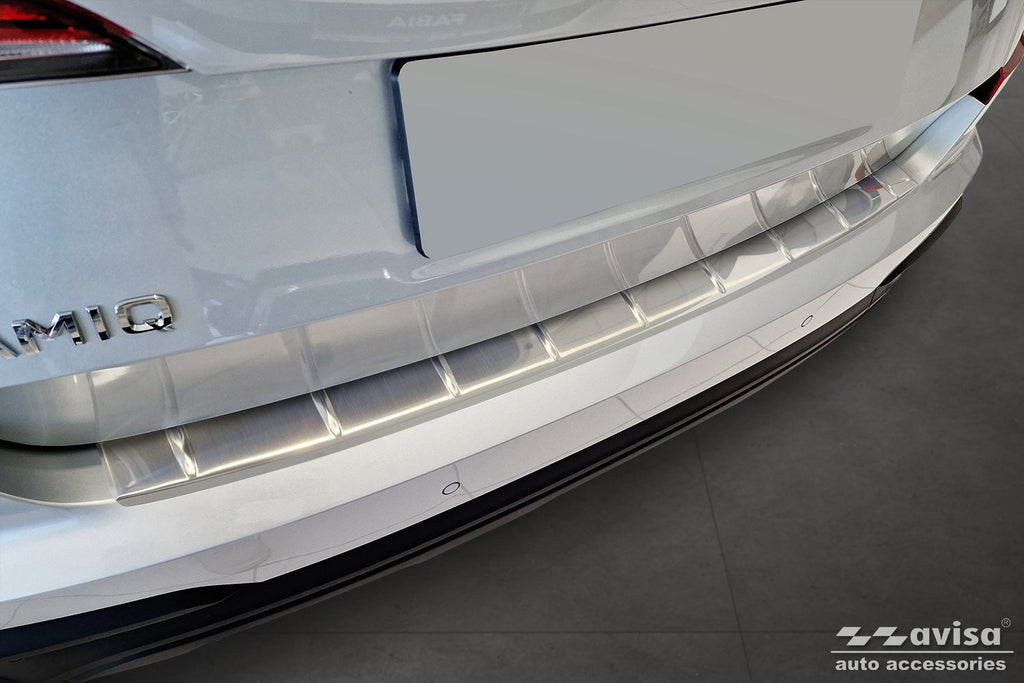 Lastskydd Skoda Kamiq crossover facelift 2024+ – Silver satin | AVISA - Carlevel AB - Lastskydd