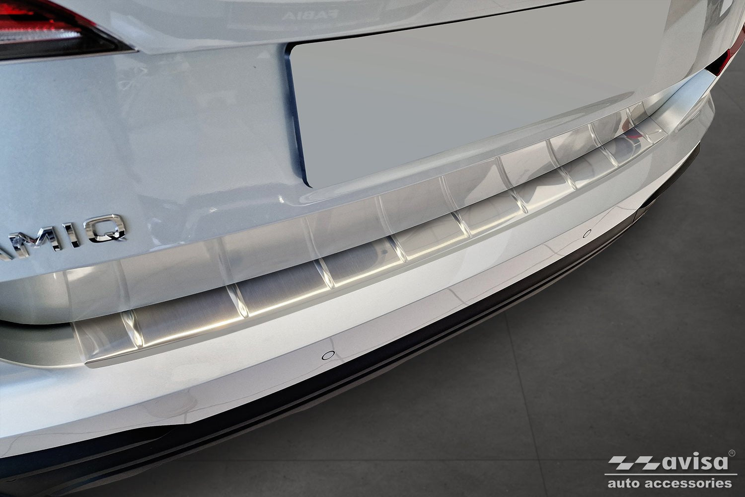 Lastskydd Skoda Kamiq crossover facelift 2024+ – Silver satin | AVISA - Carlevel AB - Lastskydd