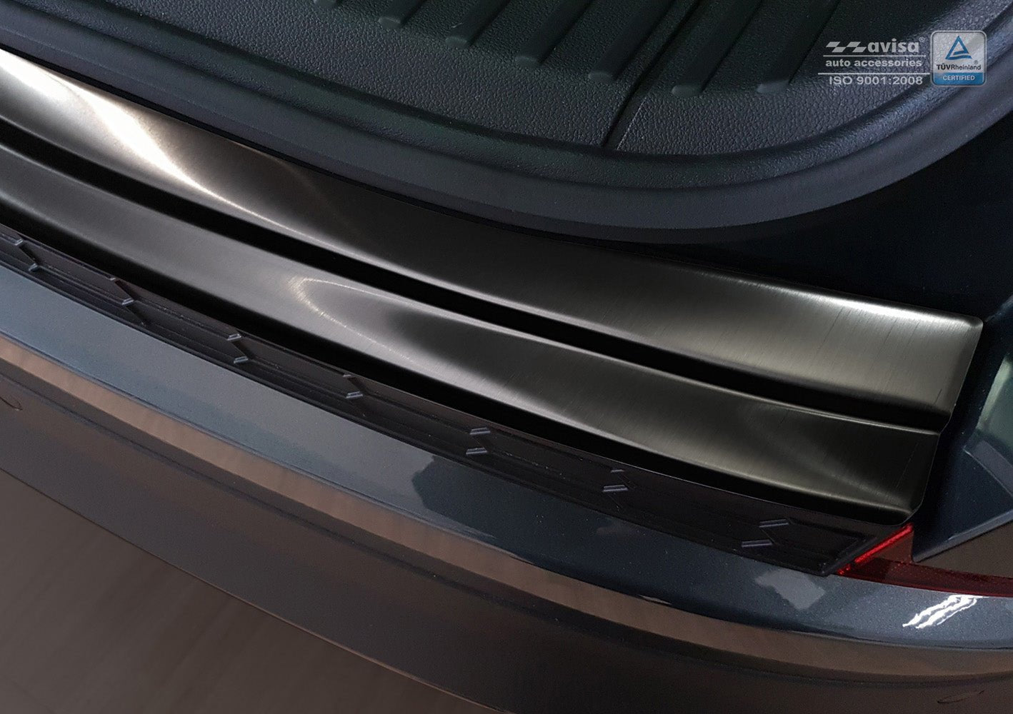 Lastskydd Skoda Kodiaq crossover 2016–2021, facelift 2021–2024 m.fl. – Svart | AVISA - Carlevel AB - Lastskydd