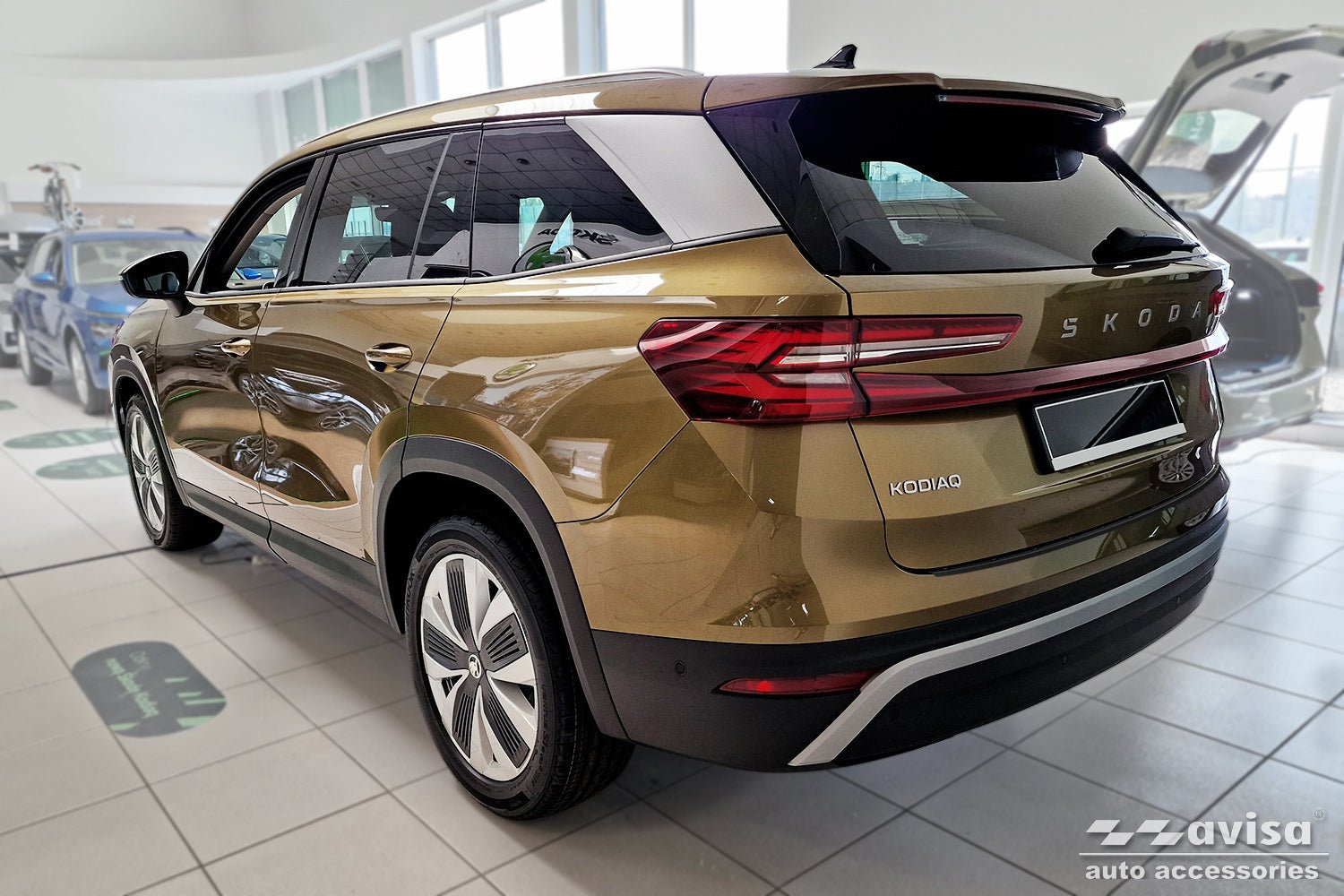 Lastskydd Skoda Kodiaq II 2024+ – Svart | AVISA - Carlevel AB - Lastskydd