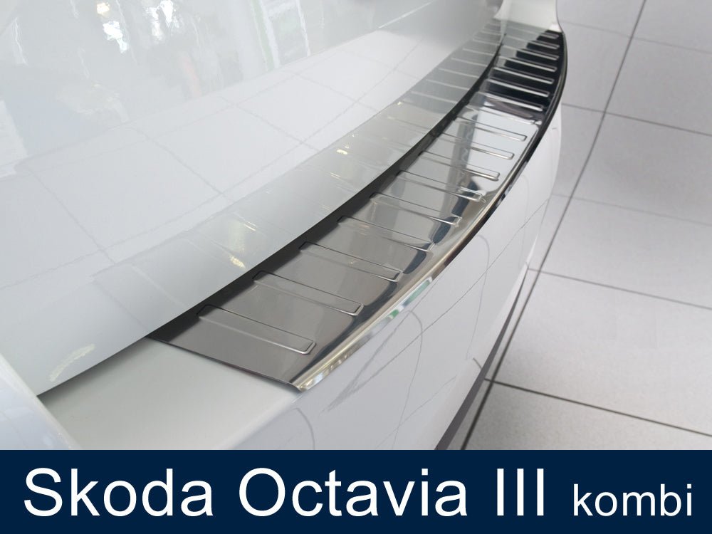 Lastskydd Skoda Octavia III Kombi 2013–2016 – Silver satin | AVISA - Carlevel AB - Lastskydd