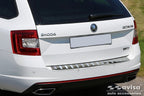 Lastskydd Skoda Octavia III Kombi RS version 2013–2016, facelift 2016–2019 – Silver satin | AVISA - Carlevel AB - Lastskydd