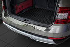 Lastskydd Skoda Octavia III Scout/ Active/ Ambition/ Edition/ Joy/ Elegance/ Style/ RS 2014–2020 – Silver satin | AVISA - Carlevel AB - Lastskydd