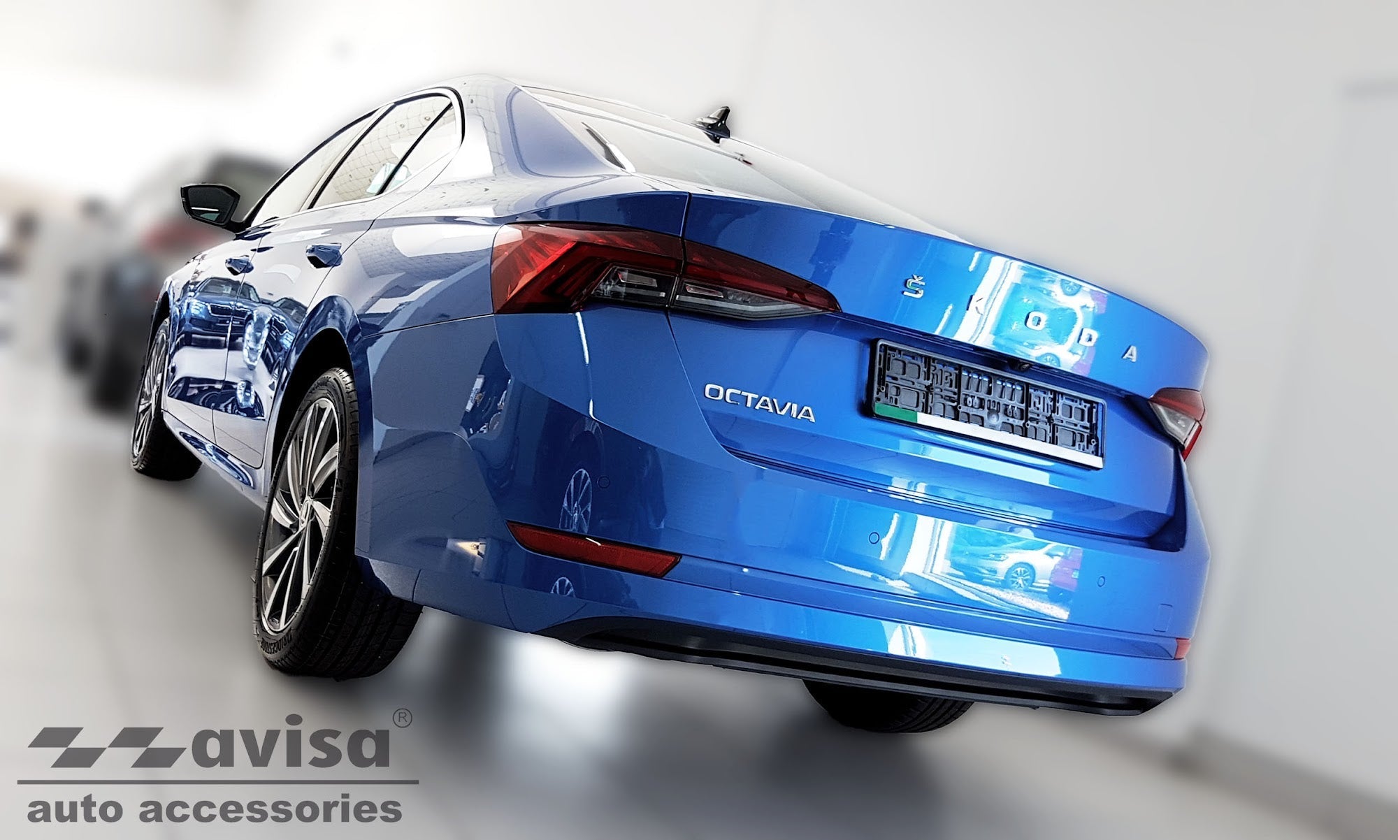 Lastskydd Skoda Octavia IV liftback 2019–2024 facelift 2024+ – Svart (2/45250) | AVISA - Carlevel AB - Lastskydd