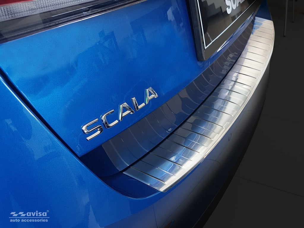 Lastskydd Skoda Scala 2019–2024 facelift 2024+ – Silver satin | AVISA - Carlevel AB - Lastskydd