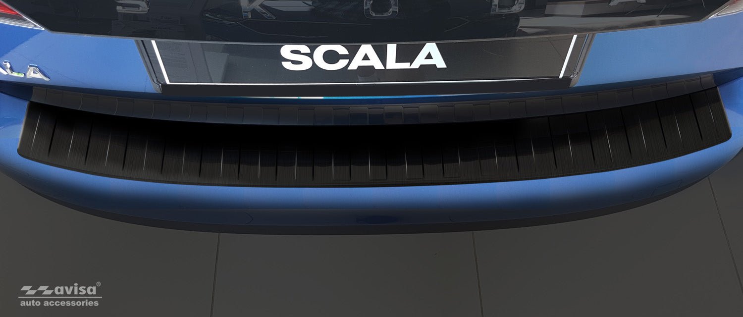 Lastskydd Skoda Scala 2019–2024 facelift 2024+ – Svart | AVISA - Carlevel AB - Lastskydd