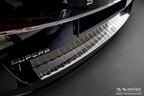 Lastskydd Skoda Superb III Kombi 2015–2019, facelift 2019–2024/ Scout III 2019+ – Spegelpolerat silver | AVISA - Carlevel AB - Lastskydd