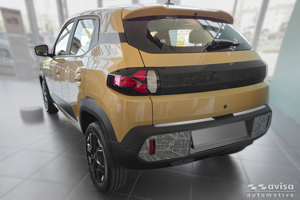 Lastskydd Soft Silver Dacia Spring facelift 2024+ – Soft Silver | AVISA - Carlevel AB - Lastskydd