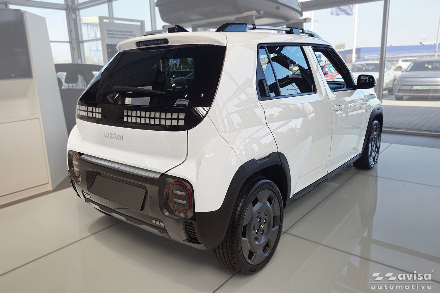 Lastskydd Soft Silver Hyundai Inster 2024+ – Soft Silver | AVISA - Carlevel AB - Lastskydd