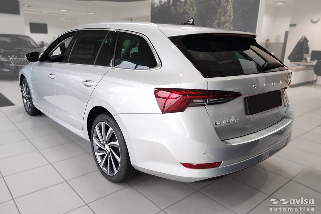 Lastskydd Soft Silver Skoda Octavia IV Kombi Active, Sportline, Ambition, Style, Sportline 2019–2024 facelift 2024+ – Soft Silver | AVISA - Carlevel AB - Lastskydd