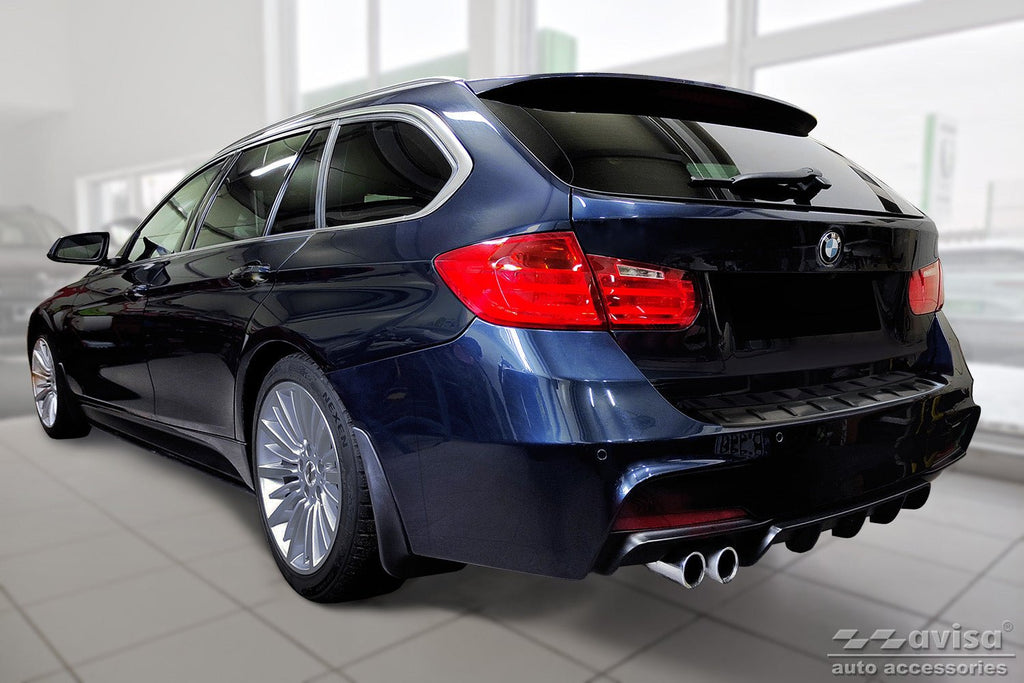 Lastskydd Strong Edition BMW 3 F31 Touring/ M-paket 2012–2015, facelift 2015–2018 – Svart | AVISA - Carlevel AB - Lastskydd