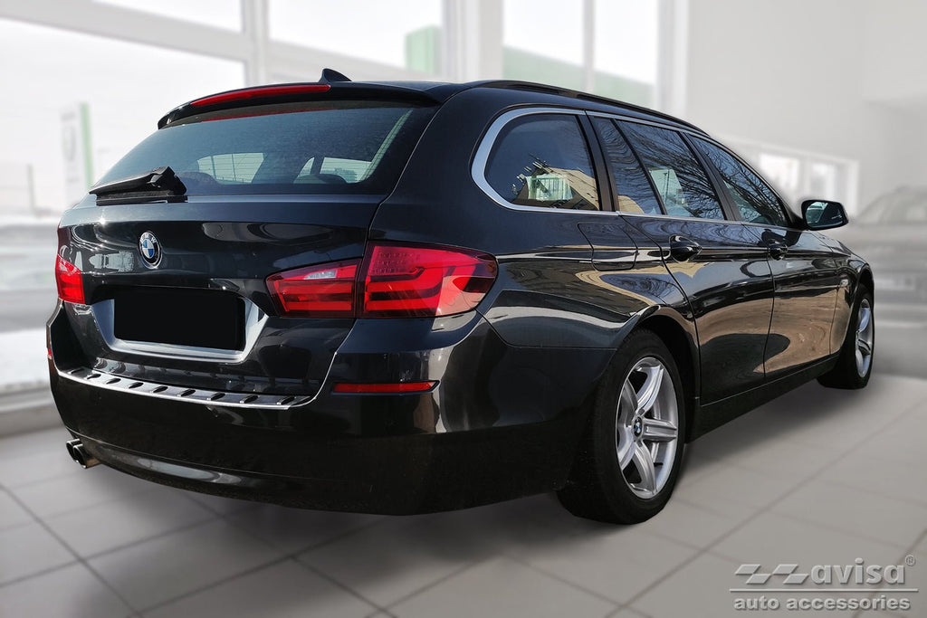 Lastskydd Strong Edition BMW 5 F11 Touring 2010–2013, facelift 2013–2017 – Silver | AVISA - Carlevel AB - Lastskydd