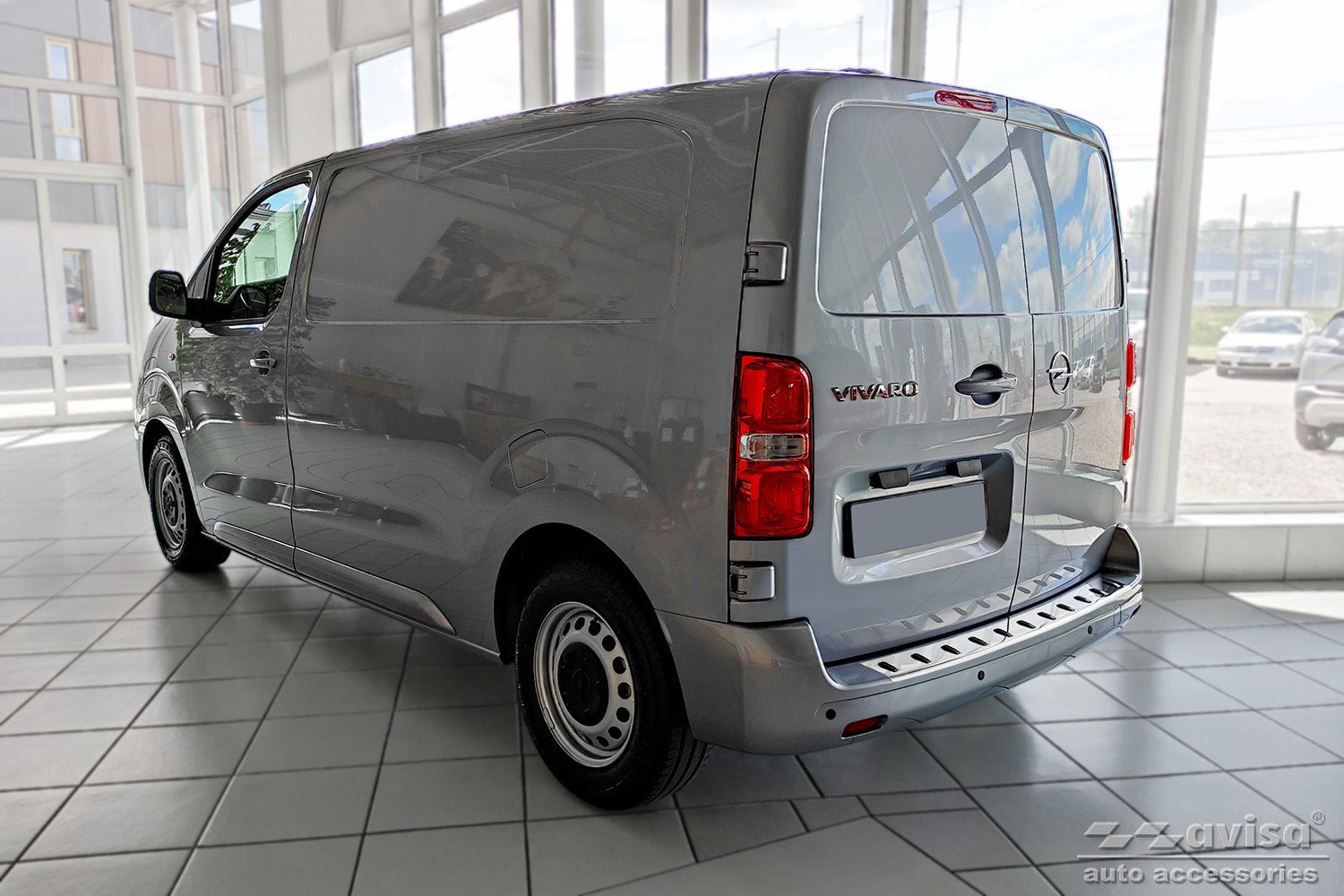Lastskydd Strong Edition Citroen Jumpy III 4-dörrars 2016+ m.fl. – Silver | AVISA - Carlevel AB - Lastskydd
