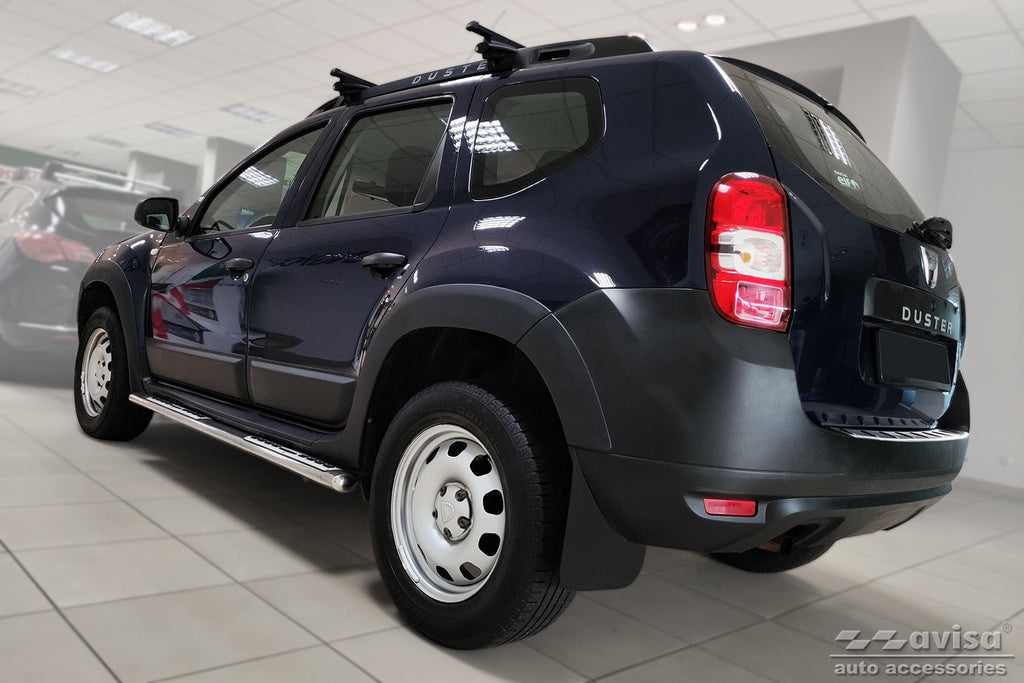 Lastskydd Strong Edition Dacia Duster 2010–2013, facelift 2013–2017 – Silver | AVISA - Carlevel AB - Lastskydd