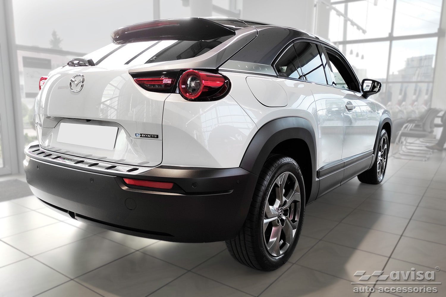 Lastskydd Strong Edition Mazda MX-30 2020+ – Silver | AVISA - Carlevel AB - Lastskydd