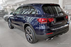 Lastskydd Strong Edition Mercedes Glc (X253) 5-dörrars/ Hybrid 2015–2019, facelift 2019–2022 – Silver satin | AVISA - Carlevel AB - Lastskydd