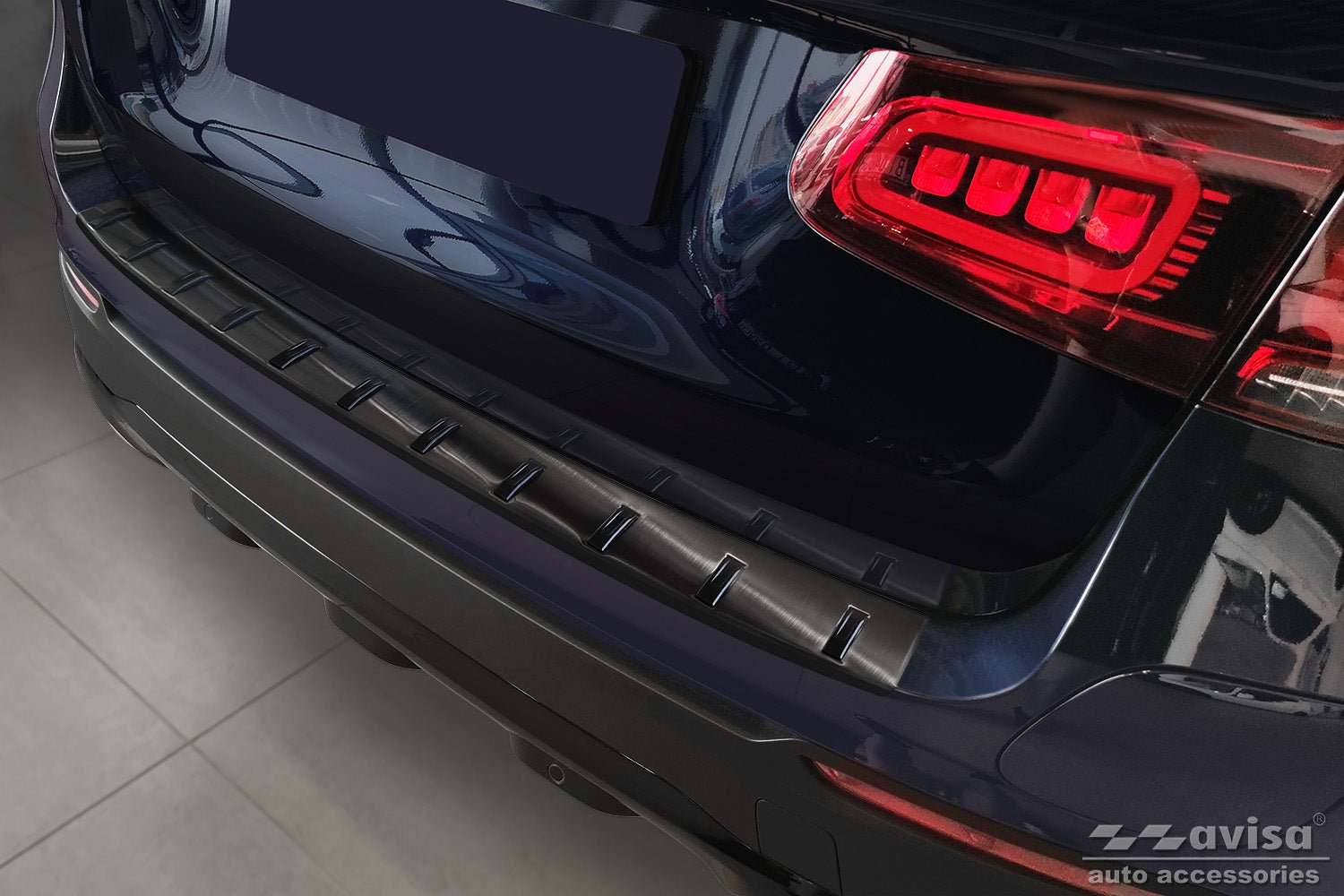 Lastskydd Strong Edition Mercedes Glc (X253) 5-dörrars/ Hybrid 2015–2019, facelift 2019–2022 – Svart | AVISA - Carlevel AB - Lastskydd