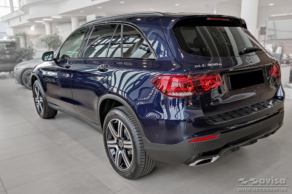 Lastskydd Strong Edition Mercedes Glc (X253) 5-dörrars/ Hybrid 2015–2019, facelift 2019–2022 – Svart | AVISA - Carlevel AB - Lastskydd