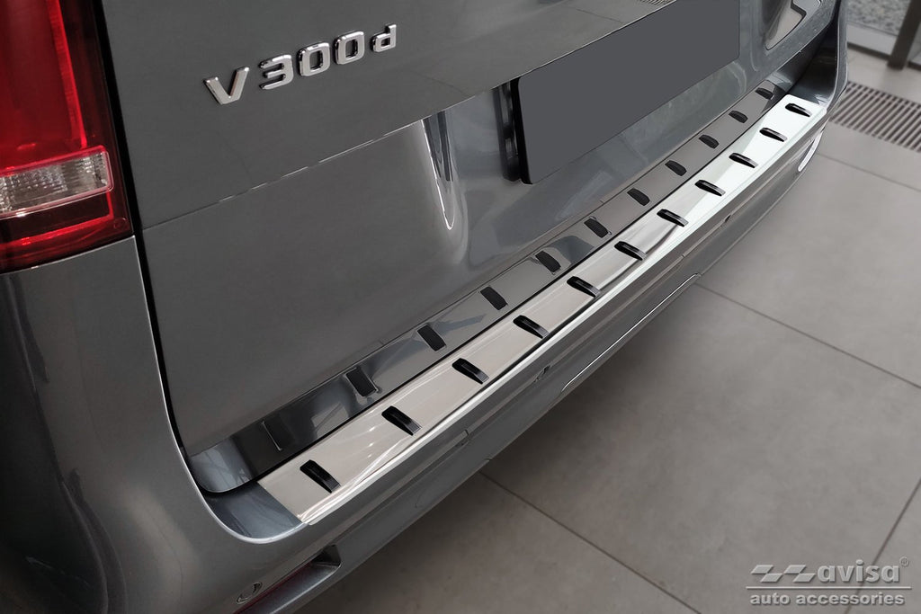 Lastskydd Strong Edition Mercedes V Class W447/ Vito III/ Marco Polo 2014–2019, facelift 2019–2024, facelift 2024+ (fit only… – Silver satin | AVISA - Carlevel AB - Lastskydd
