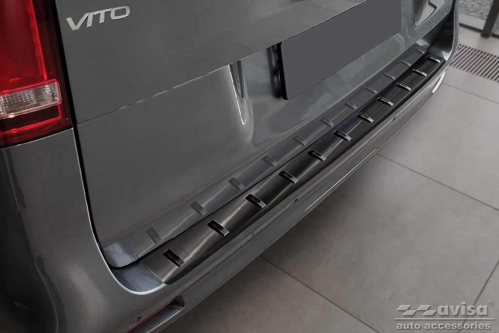Lastskydd Strong Edition Mercedes V Class W447/ Vito III/ Marco Polo 2014–2019, facelift 2019–2024, facelift 2024+ (fit only to… – Svart | AVISA - Carlevel AB - Lastskydd