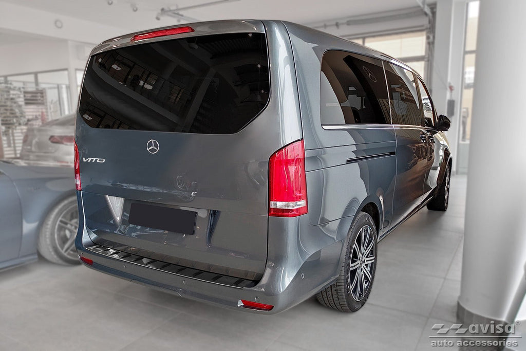 Lastskydd Strong Edition Mercedes V Class W447/ Vito III/ Marco Polo 2014–2019, facelift 2019–2024, facelift 2024+ (fit only to… – Svart | AVISA - Carlevel AB - Lastskydd