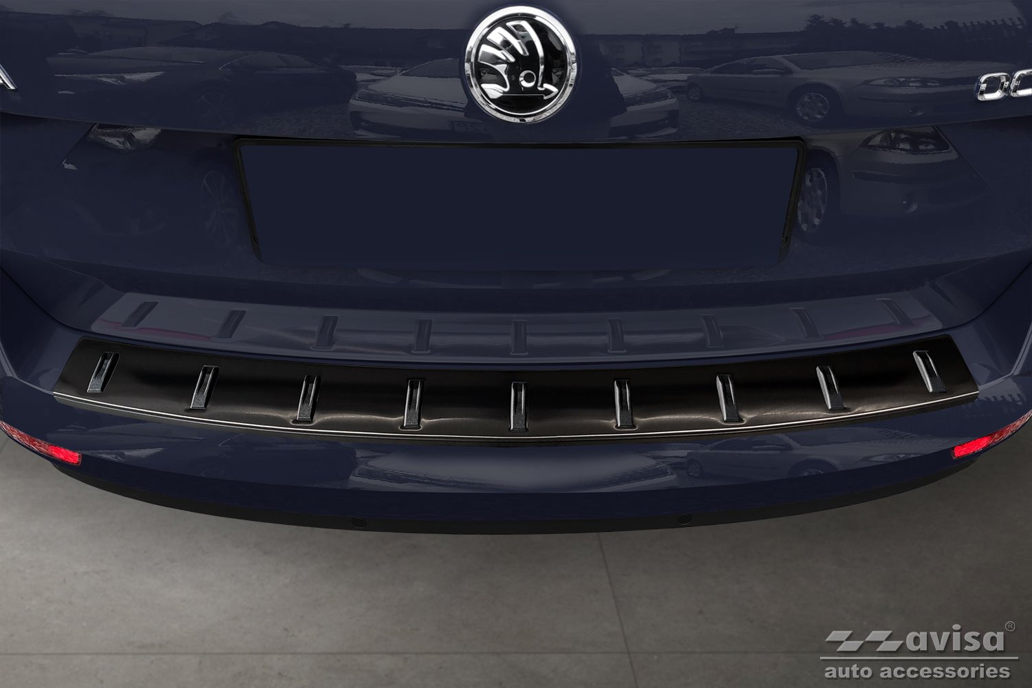 Lastskydd Strong Edition Skoda Octavia III Kombi facelift 2016–2019 – Svart | AVISA - Carlevel AB - Lastskydd